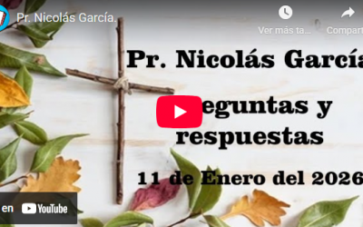 Pr. Nicolás García. Preguntas y respuestas – 51.