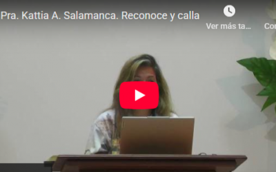 Pra. Kattia A. Salamanca. Job 40.1-5. Reconoce y calla.