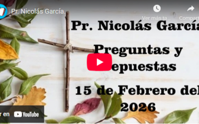 Pr. Nicolás García. Preguntas y respuestas 53