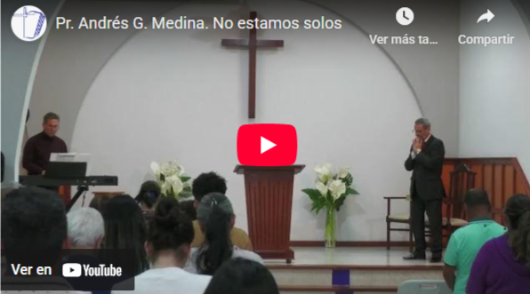 Pr. Andrés G. Medina. Jeremías 1.4-5. No estamos solos.