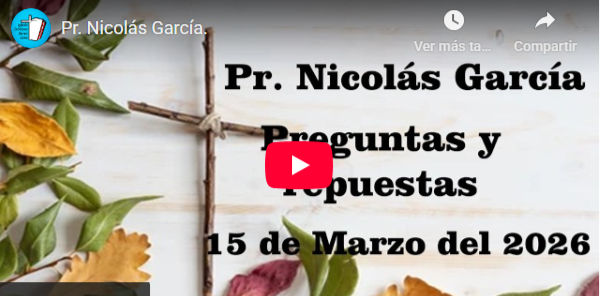 Pr. Nicolás García. Preguntas y respuestas 55