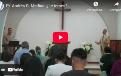 Pr. Andrés G. Medina. Éxodo 1.17. ¿Le temes?.