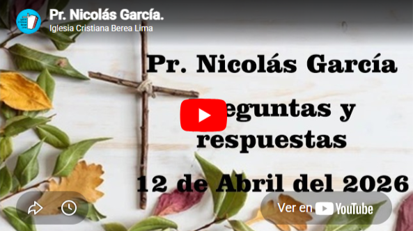 Pr. Nicolás García. Preguntas y respuestas 56