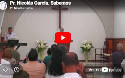 Pr. Nicolás García. 1 Juan 5.14-15. Sabemos.