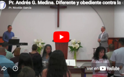 Pr. Andrés G. Medina. Génesis 6.14-16. Diferente y obediente contra la corriente.