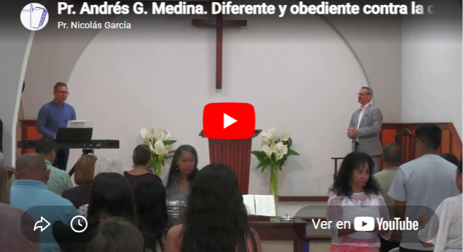 Pr. Andrés G. Medina. Génesis 6.14-16. Diferente y obediente contra la corriente.