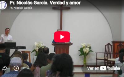 Pr. Nicolás García. 2 Juan 1.1-3. Verdad y amor.