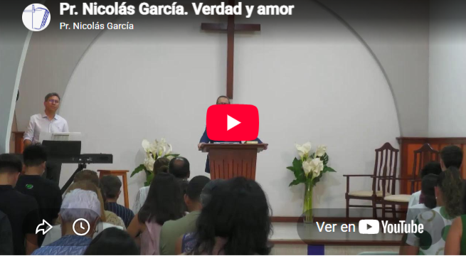 Pr. Nicolás García. 2 Juan 1.1-3. Verdad y amor.