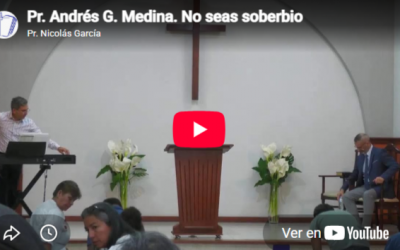 Pr. Andrés G. Medina. Números 21.22. No seas soberbio.