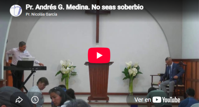 Pr. Andrés G. Medina. Números 21.22. No seas soberbio.