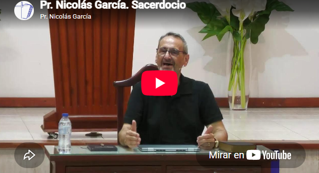 Pr. Nicolás García. Hebreos 7.17-28. Sacerdocio.