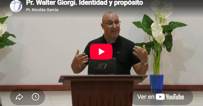 Pr. Walter Giorgi (Pr. de Argentina). 1 Pedro 2.9. Identidad y propósito.