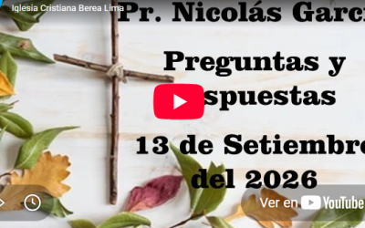 Pr. Nicolás García. Preguntas y respuestas 62.