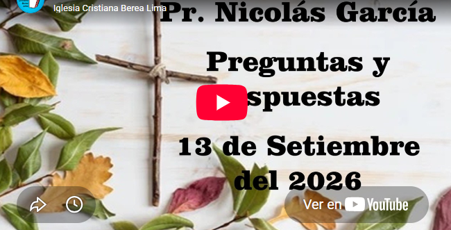 Pr. Nicolás García. Preguntas y respuestas 62.