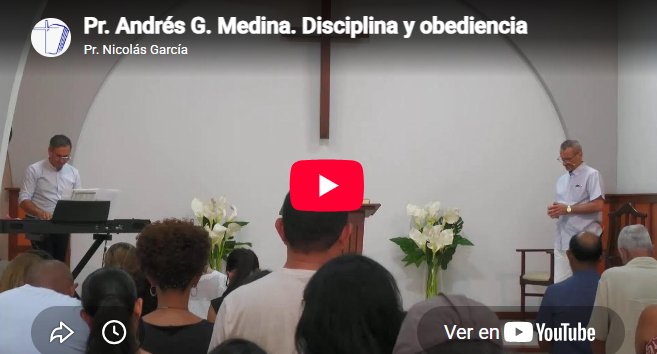 Pr. Andrés G. Medina. 1Samuel 1.3. Disciplina y obediencia.