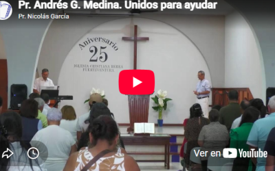 Pr. Andrés G. Medina. Marcos 2.5. Unidos para ayudar.